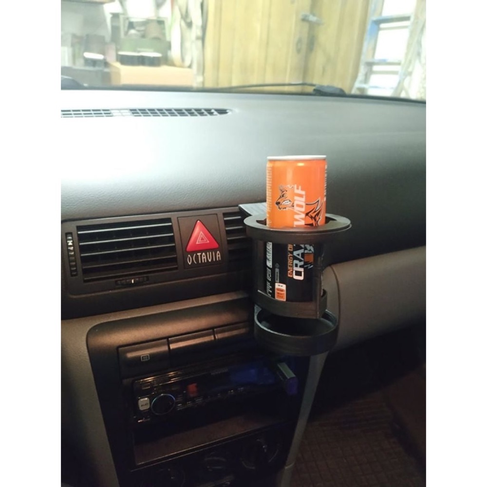 Skoda Octavia Uyumlu Konsol İçecek Tutucu (250-500ml) görsel 2