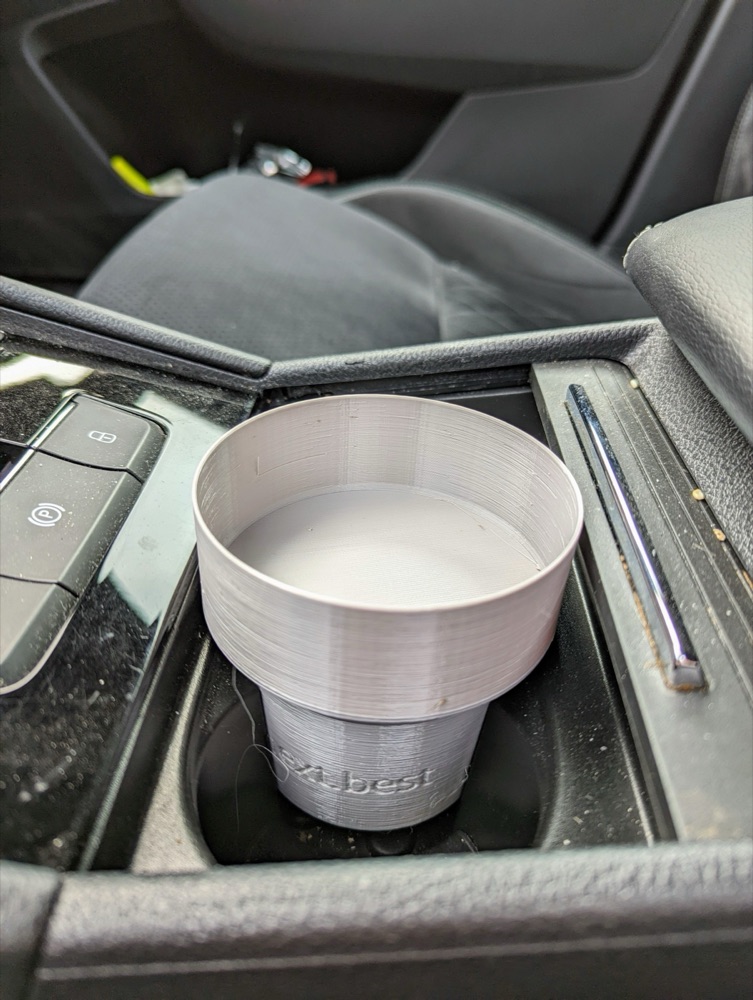 Skoda Superb MK3 Genişletilmiş Bardaklık Adaptörü görsel 2