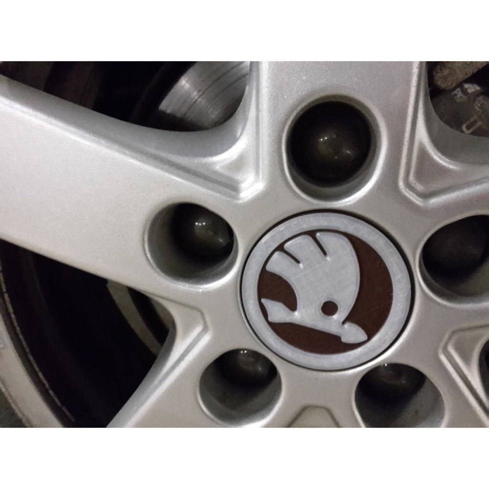 Skoda Uyumlu Alaşımlı Jant Göbek Kapağı