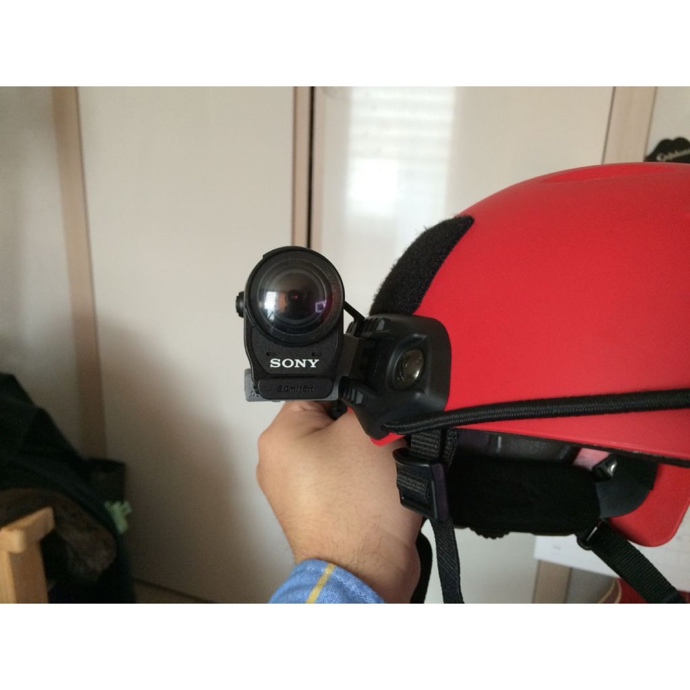 Sony HDR Serisi Aksiyon Kamerası için Kask Tutamağı (ARC RAIL)