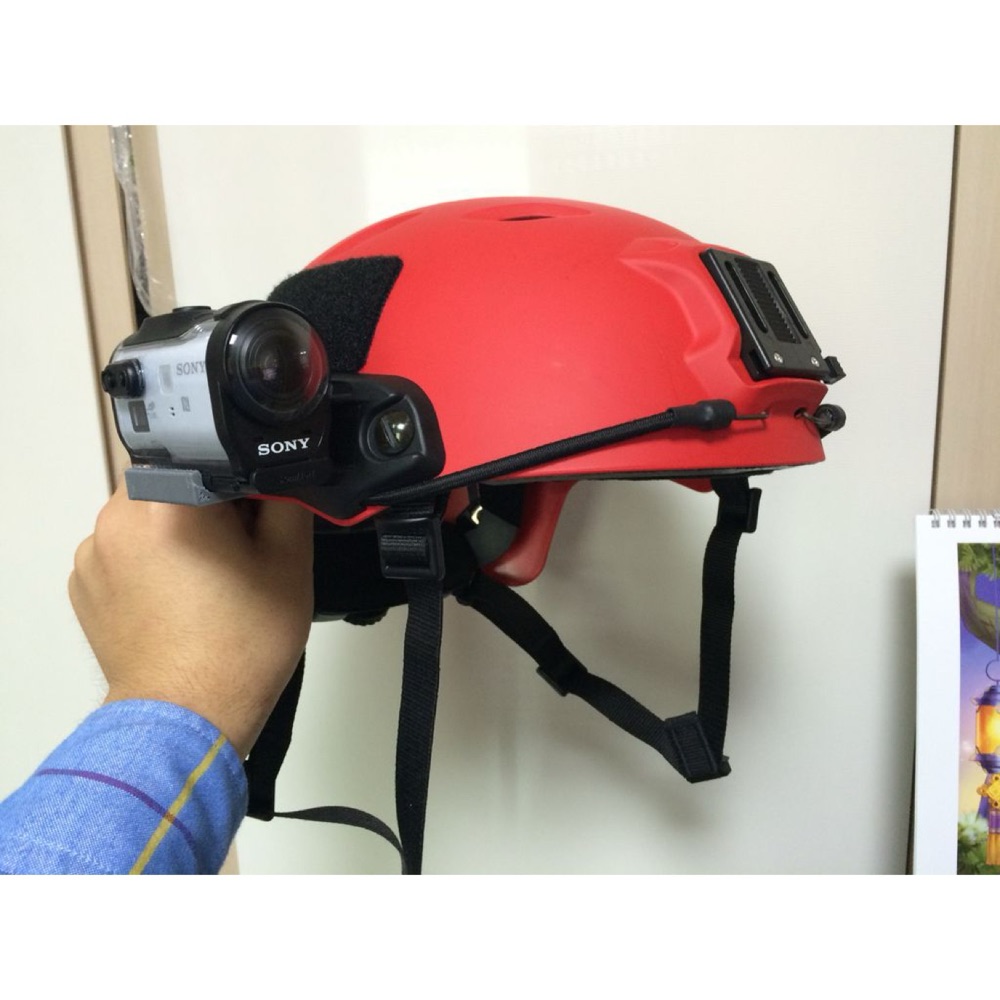 Sony HDR Serisi Aksiyon Kamerası için Kask Tutamağı (ARC RAIL) görsel 3