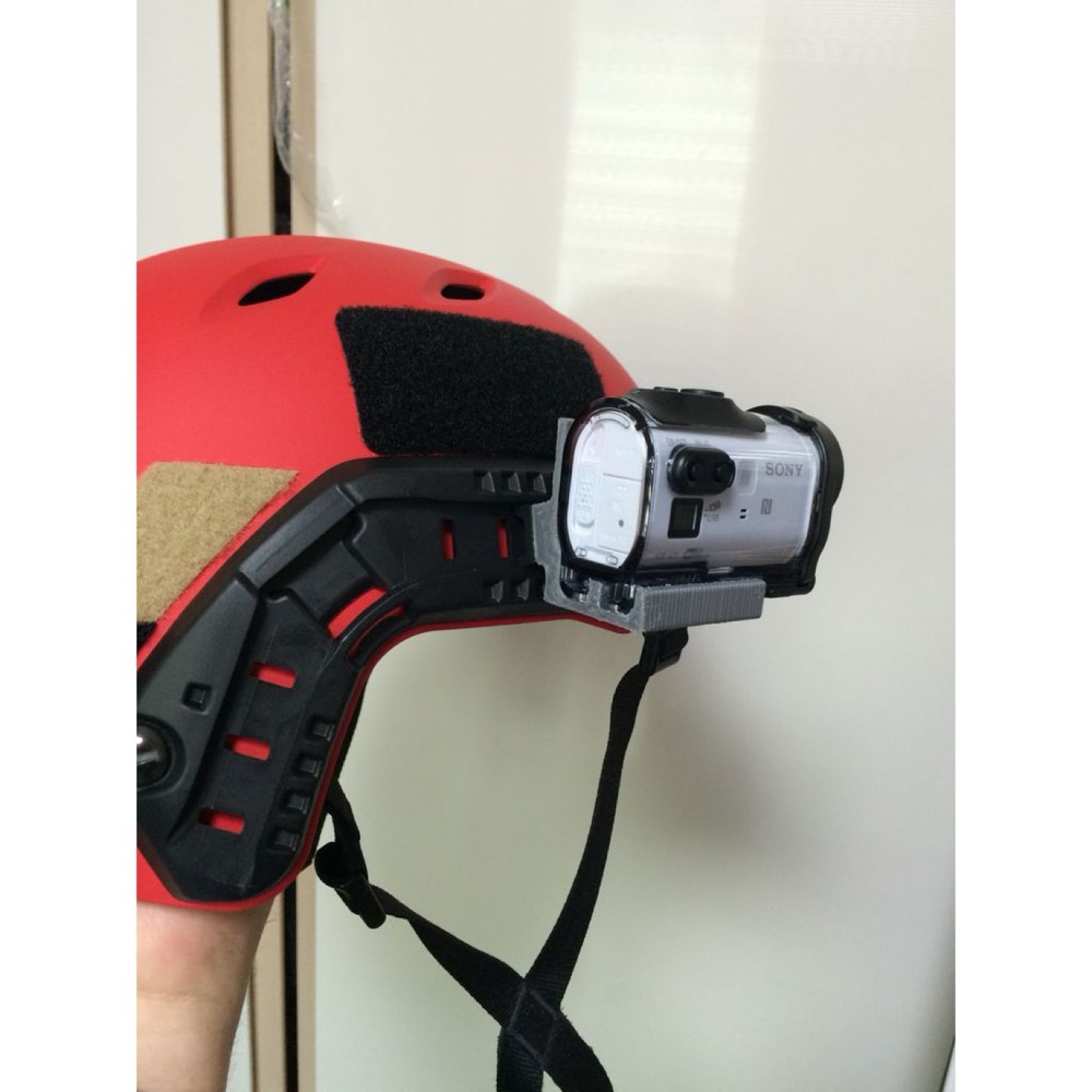 Sony HDR Serisi Aksiyon Kamerası için Kask Tutamağı (ARC RAIL) görsel 4