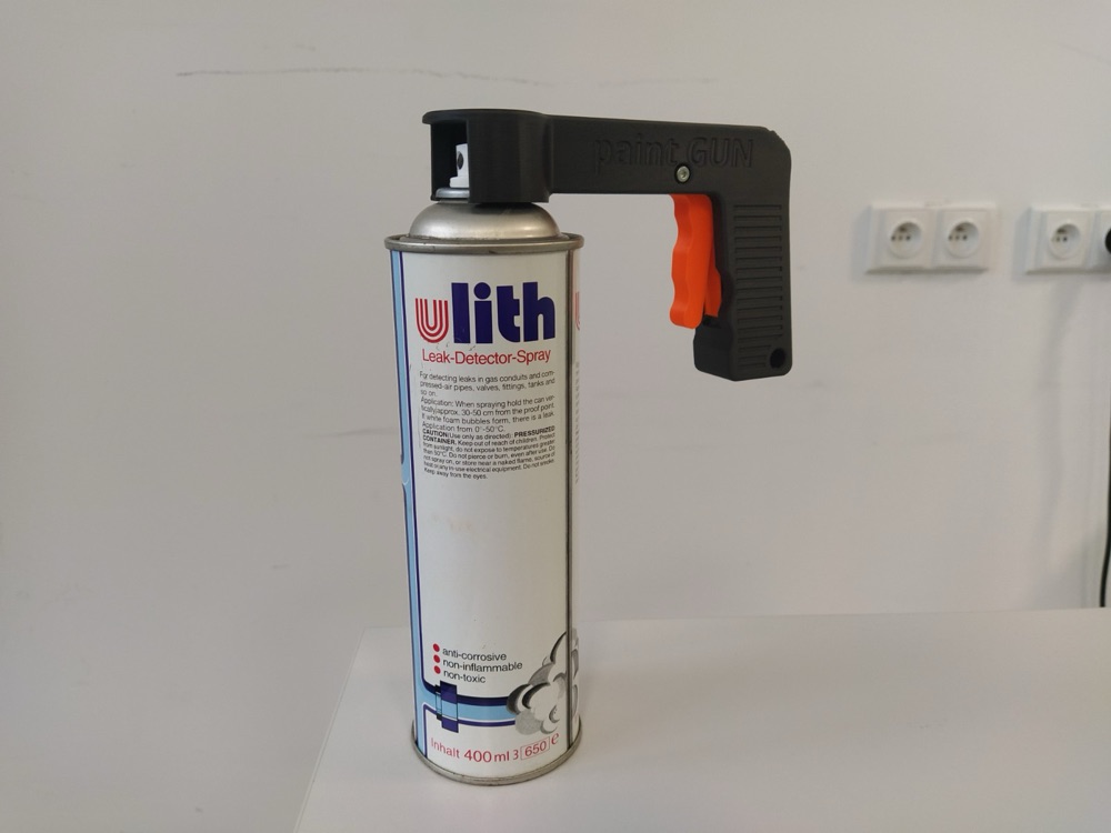 Sprey / Aerosol Kutusu Tetik Tabancası (Boya Spreyi Tutacağı)