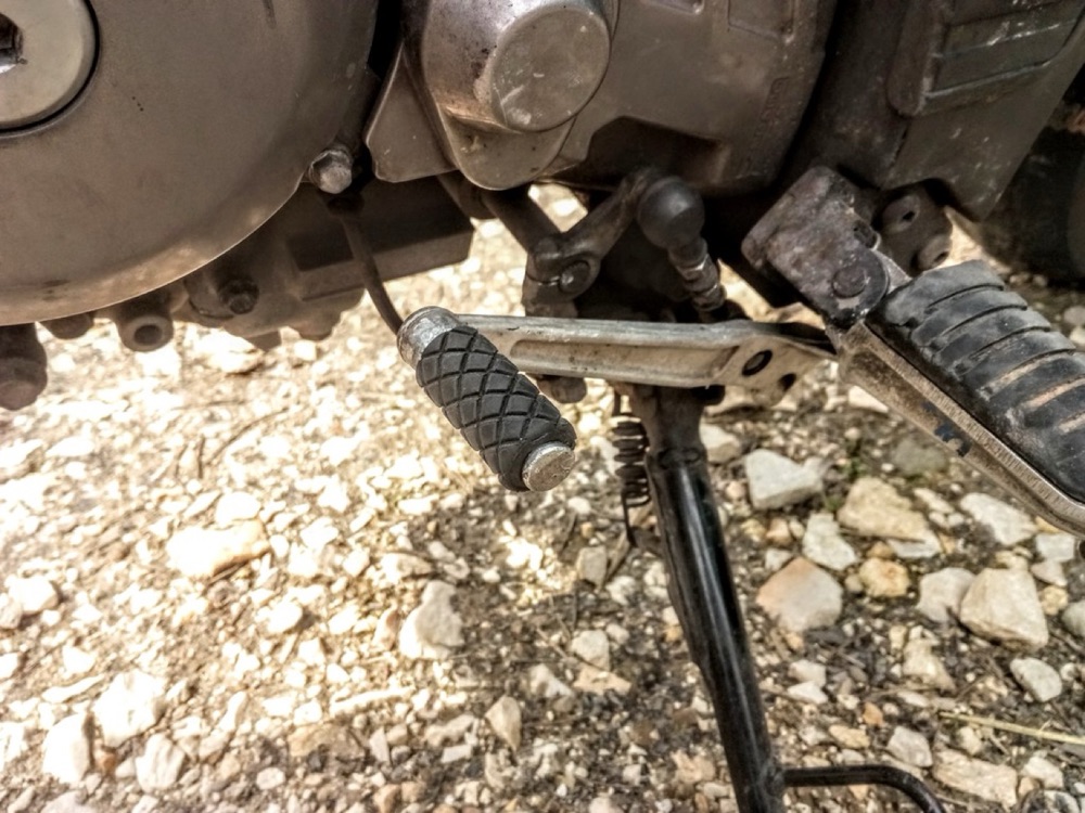 Suzuki DL650 V-Strom vites pedal lastiği