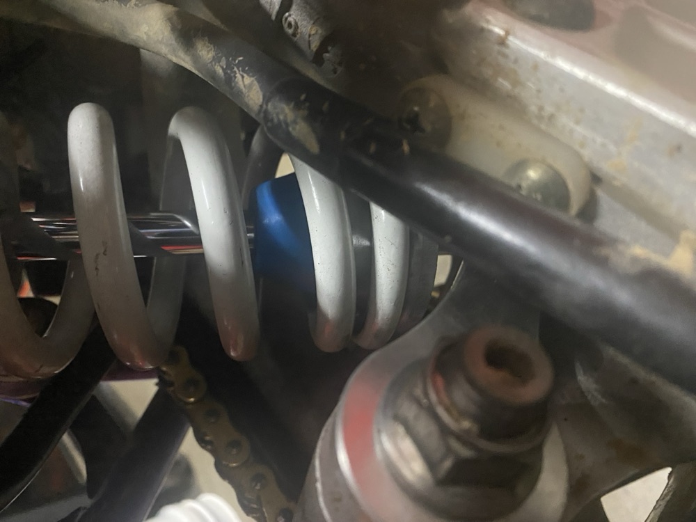 Suzuki DR350 amortisör bump stop görsel 2