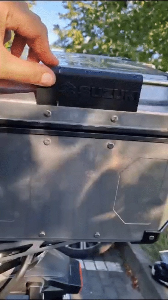 Suzuki Givi Trekker üst çanta tagger ve bit tutucu görsel 3
