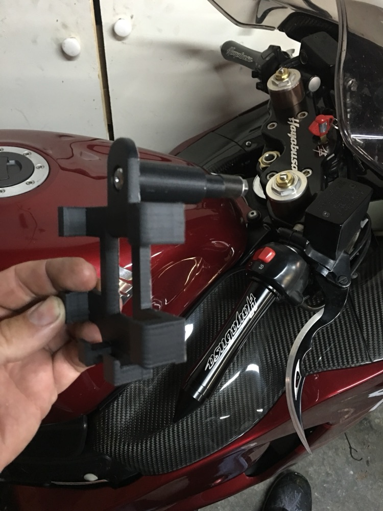 Suzuki Hayabusa (GSX1300R) Telefon Tutucu (Direksiyon Göbeği)