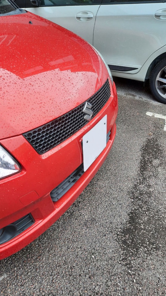 Suzuki Swift plaka takozu