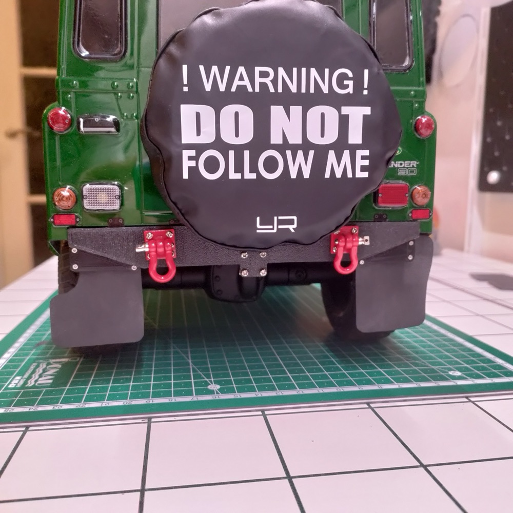 Tamiya Land Rover Defender 90 çamurluk seti