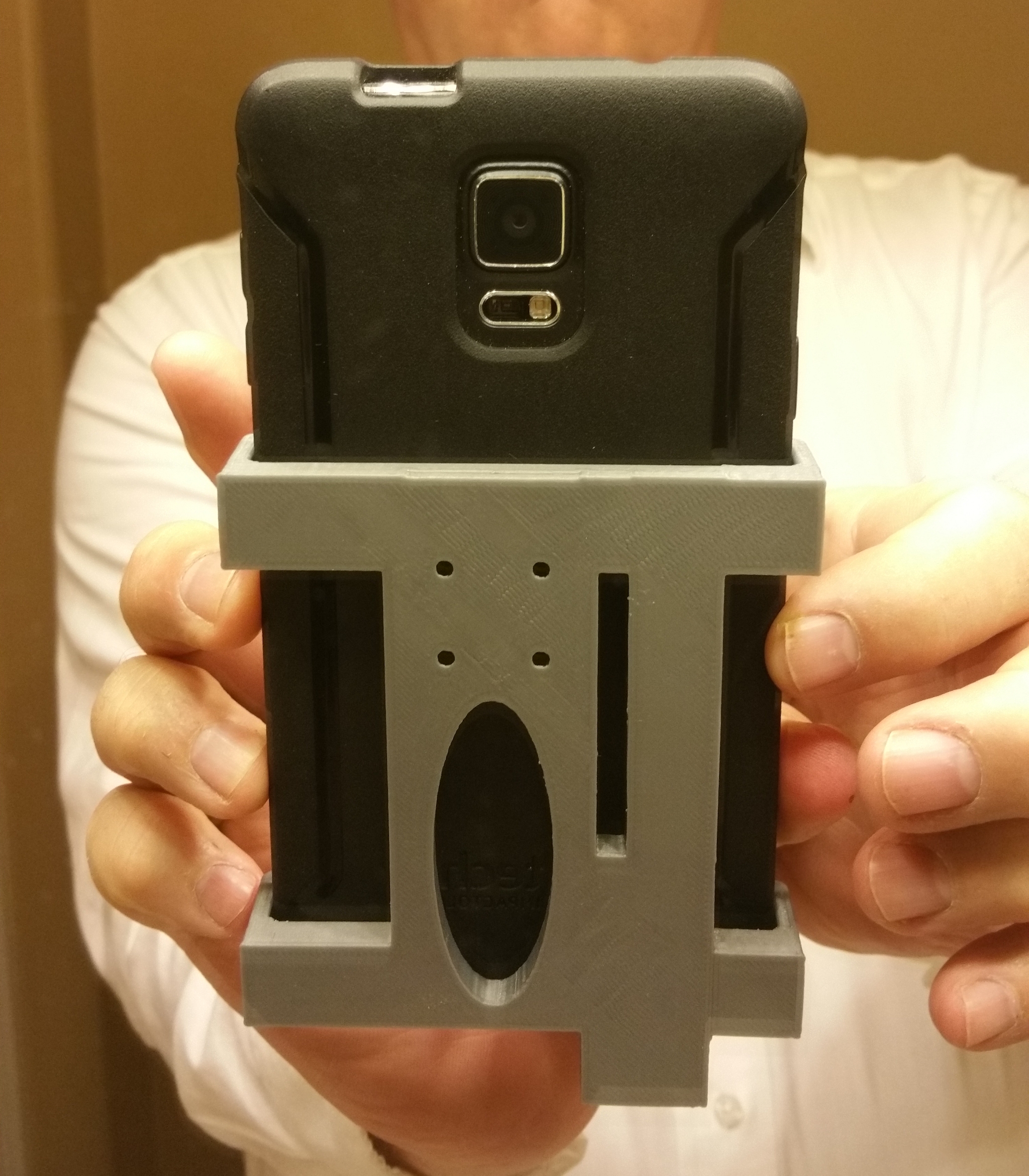Bisiklet Samsung Galaxy Note 4 (Tech21 Kılıflı) Braketi görsel 4