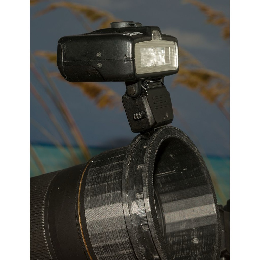 Nikon SB-R200 Makro Flaş için Tutucu Halka (Sigma 180 mm f/2.8 Makro Objektif) görsel 2