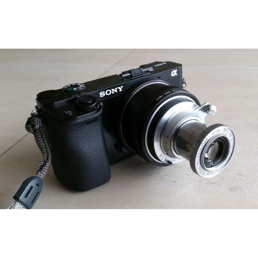 Sony NEX / E-Mount Gövdede Industar-22 Objektif için M42 → M39 Halka (NEX-M42 Adaptörüne Takılır) görsel 2