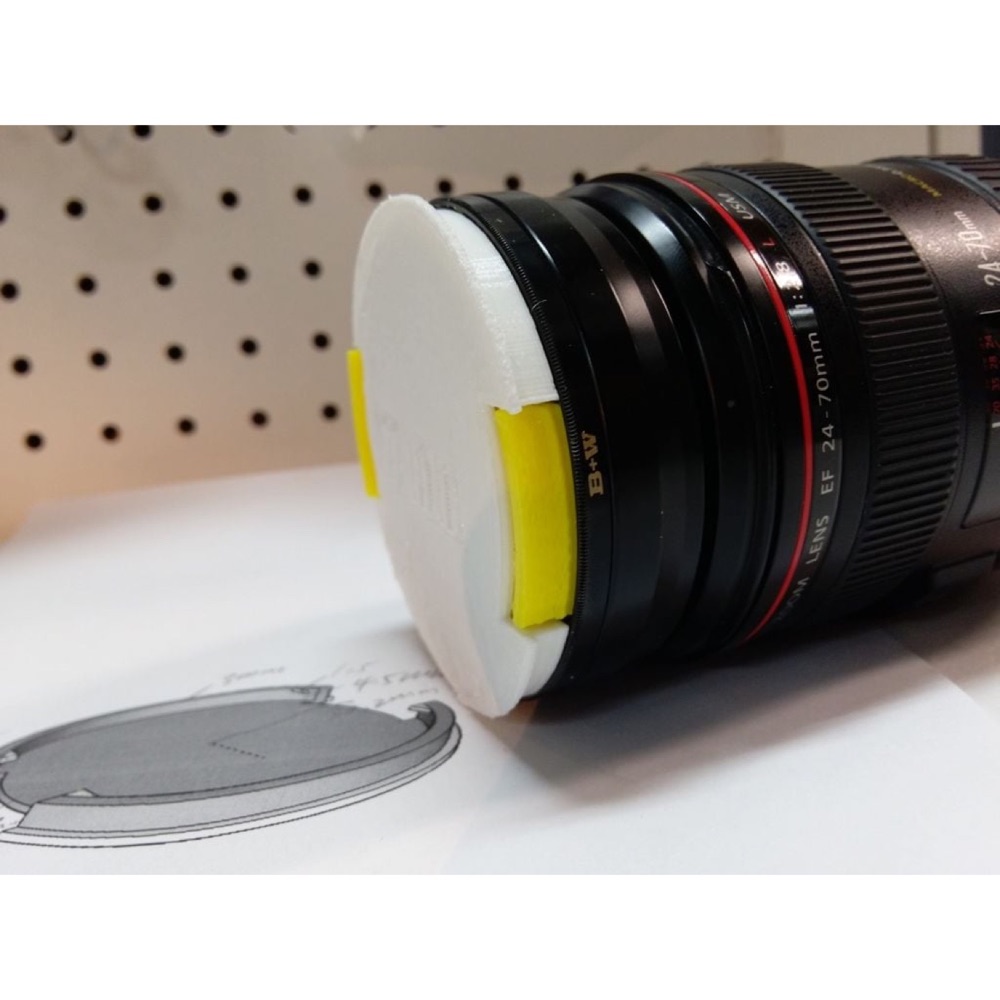 77 mm Filtre Dişli Objektifler için Yedek Objektif Kapağı