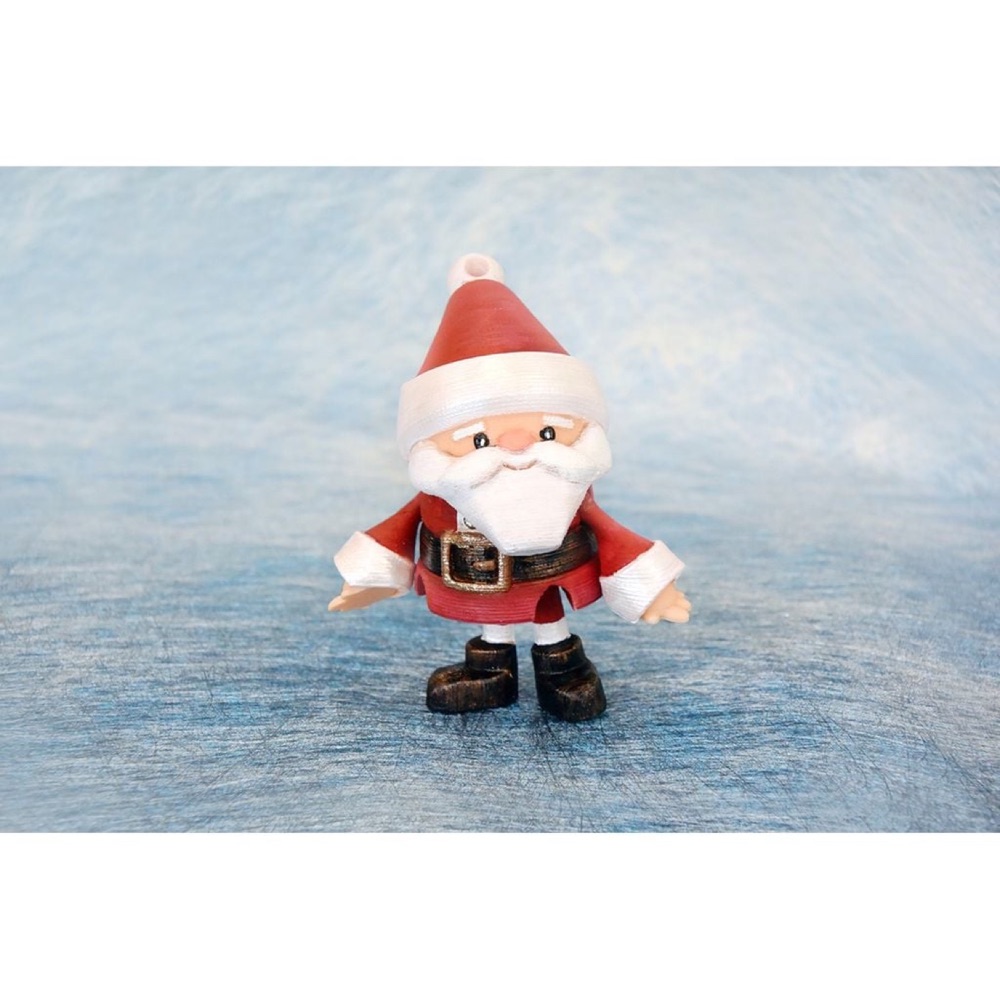 Eklemli Noel Seti (Noel Baba, Cüce ve Ren Geyiği) görsel 3