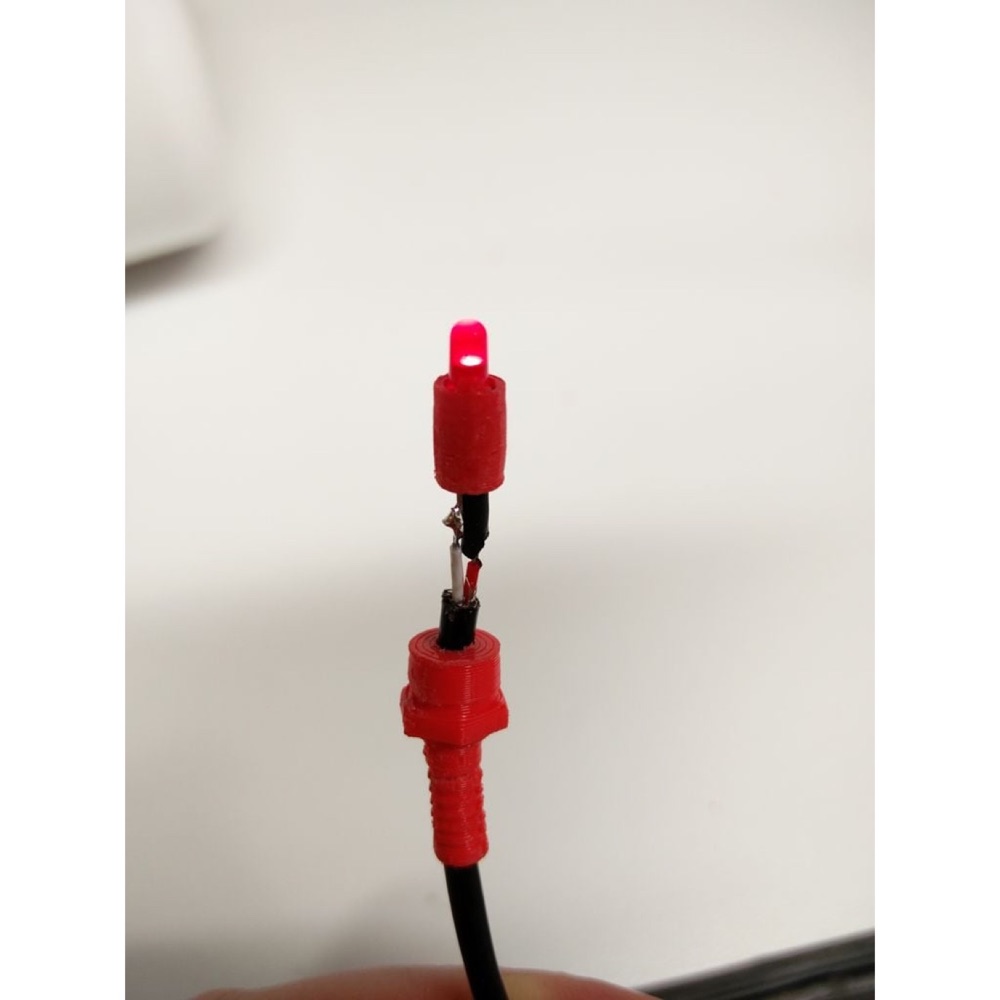 Motor Bujisi Boşluk Adaptörü (3mm LED için) görsel 3