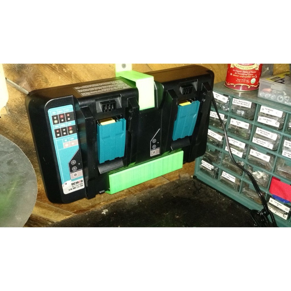 Makita DC18RD Çift Şarj Cihazı Askısı görsel 1