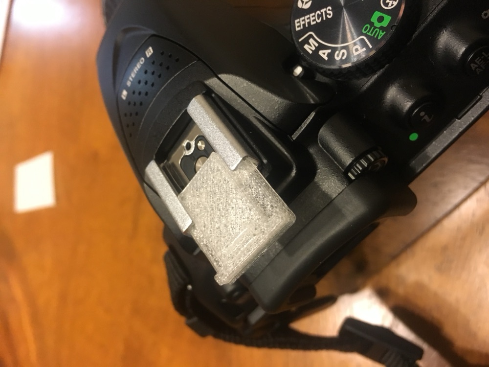 Nikon Aksesuar Ayakkabısı (Hot Shoe) Kapağı görsel 3
