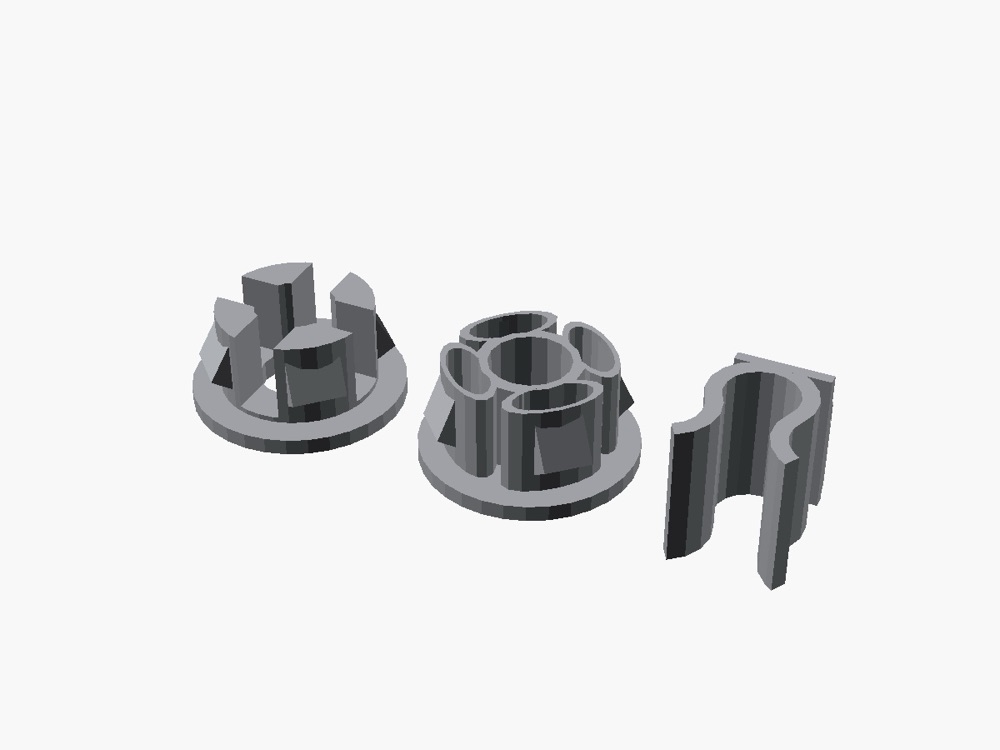 Ford Kaput Destek Çubuğu Klipsi (Alternatif Tasarım) görsel 2