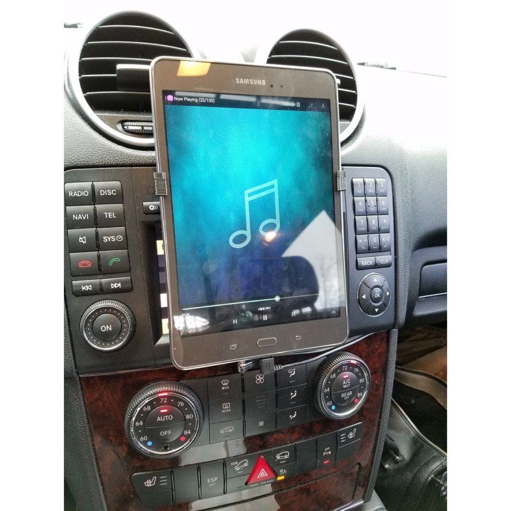 Mercedes ML550 DVD Kenarı Tablet Tutucu görsel 3