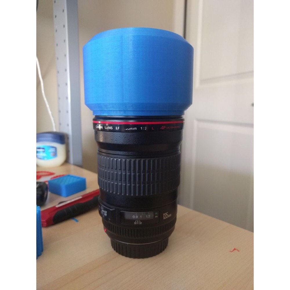 Canon 135mm F2L Lens Hood görsel 2