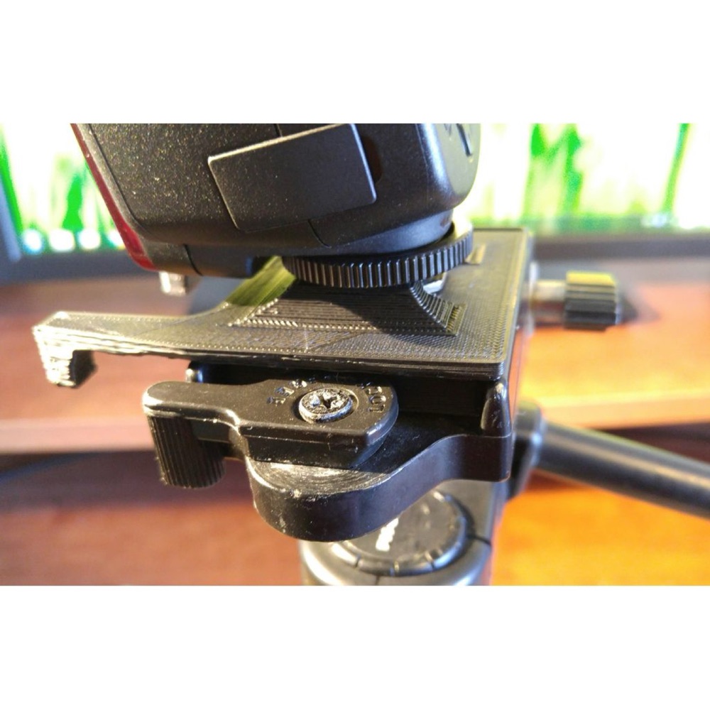 Nikon DSLR Flaş Standı ve Tripod Hızlı Bağlantı Plakası