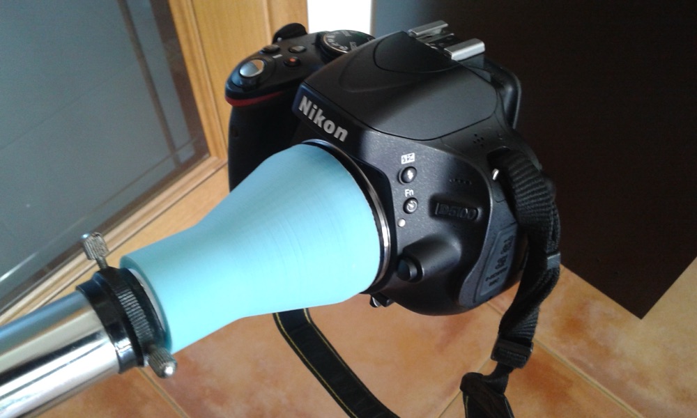 Nikon Fotoğraf Makinesi - Teleskop Adaptörü (0,96" Eski Japon Tipi)
