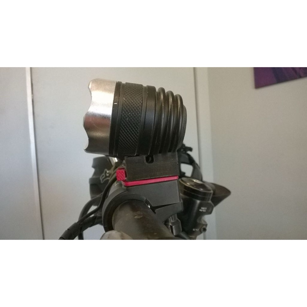 Bisiklet LED Far Yedek Montaj Kızağı görsel 2