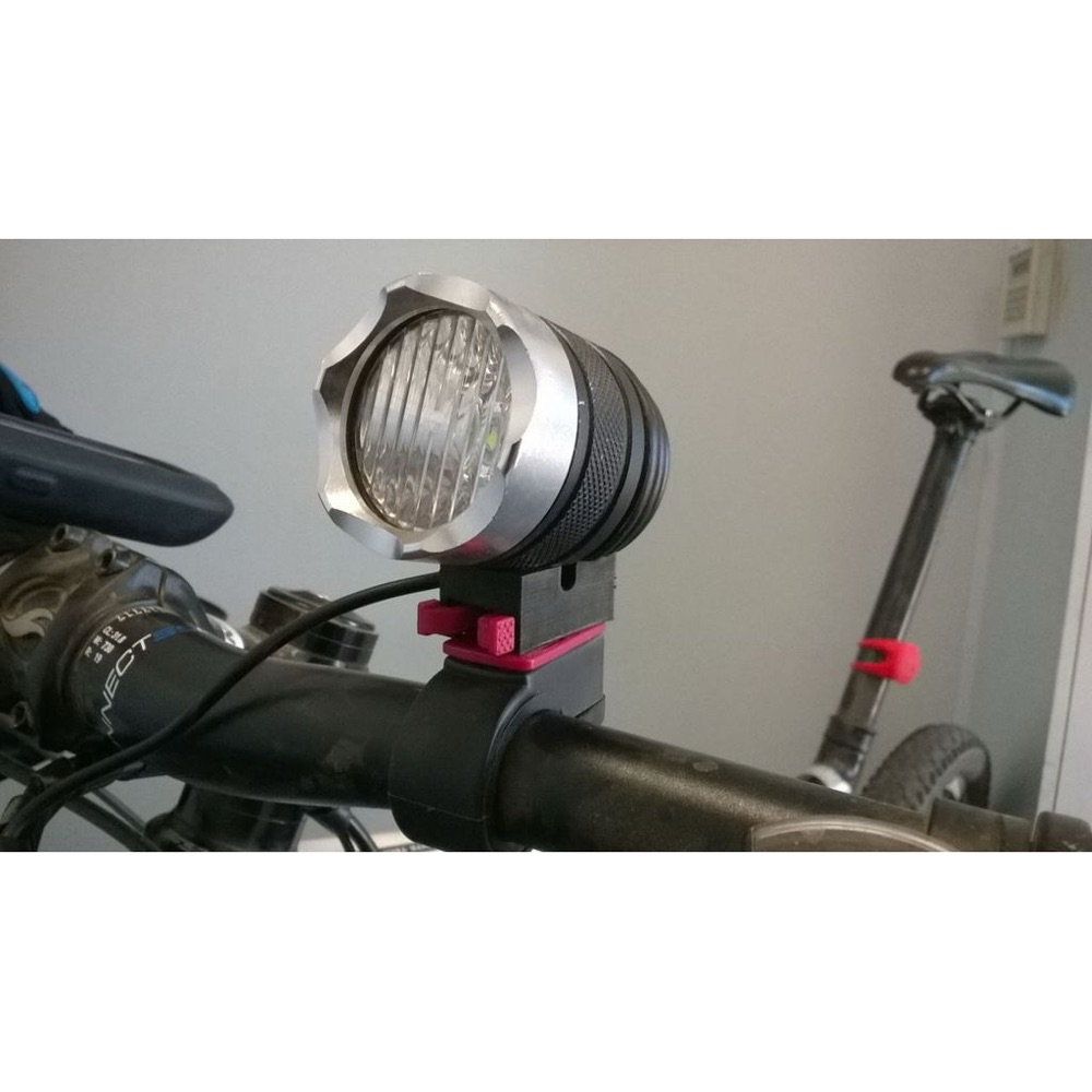 Bisiklet LED Far Yedek Montaj Kızağı görsel 3