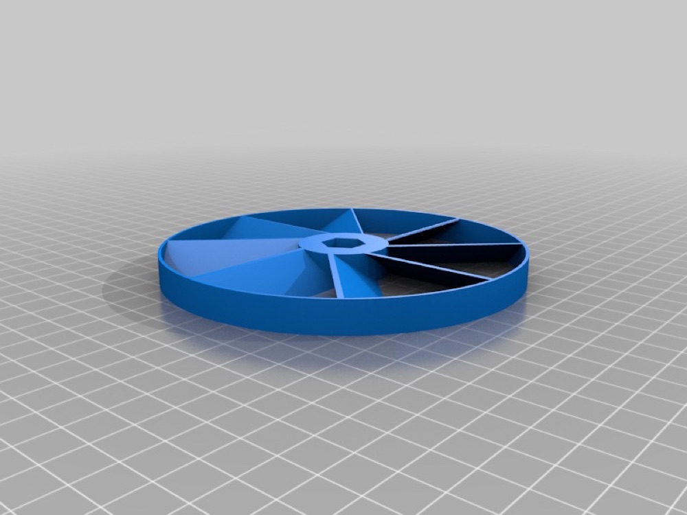 Kayak Pervanesi (Prototip, 8 mm Mil)