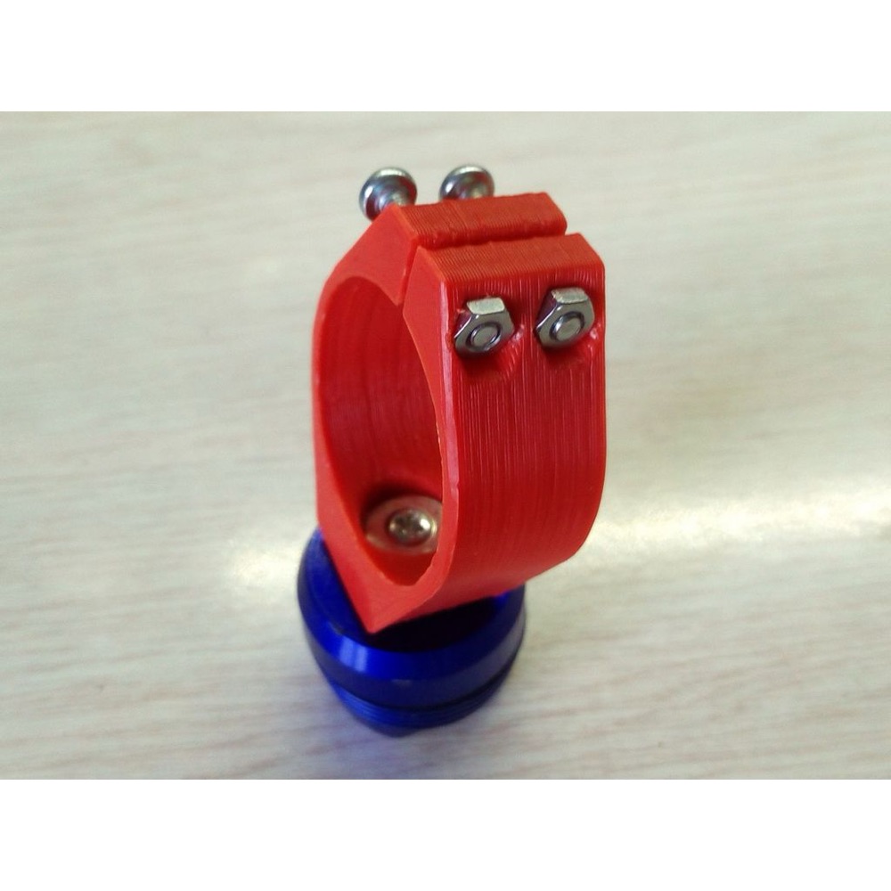 Bisiklet Arka Lamba Sele Borusu Tutucusu (31,6 mm) görsel 3