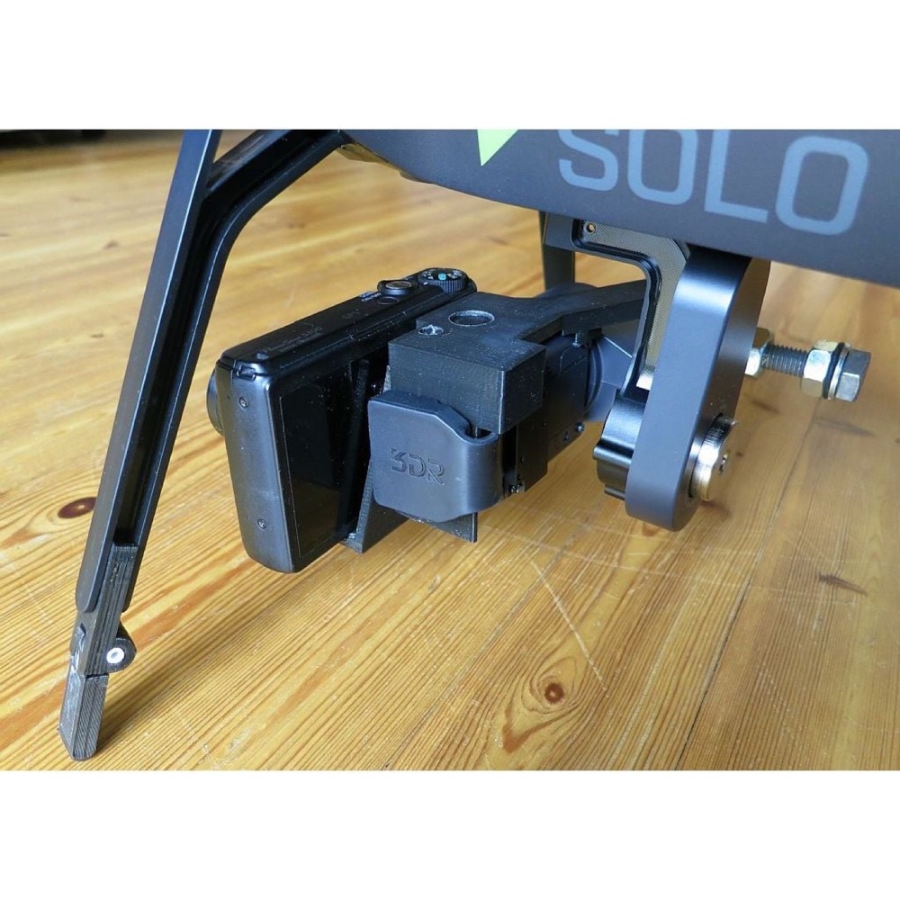 Canon PowerShot S100 için 3DR Solo Gimbal Adaptör Seti görsel 3