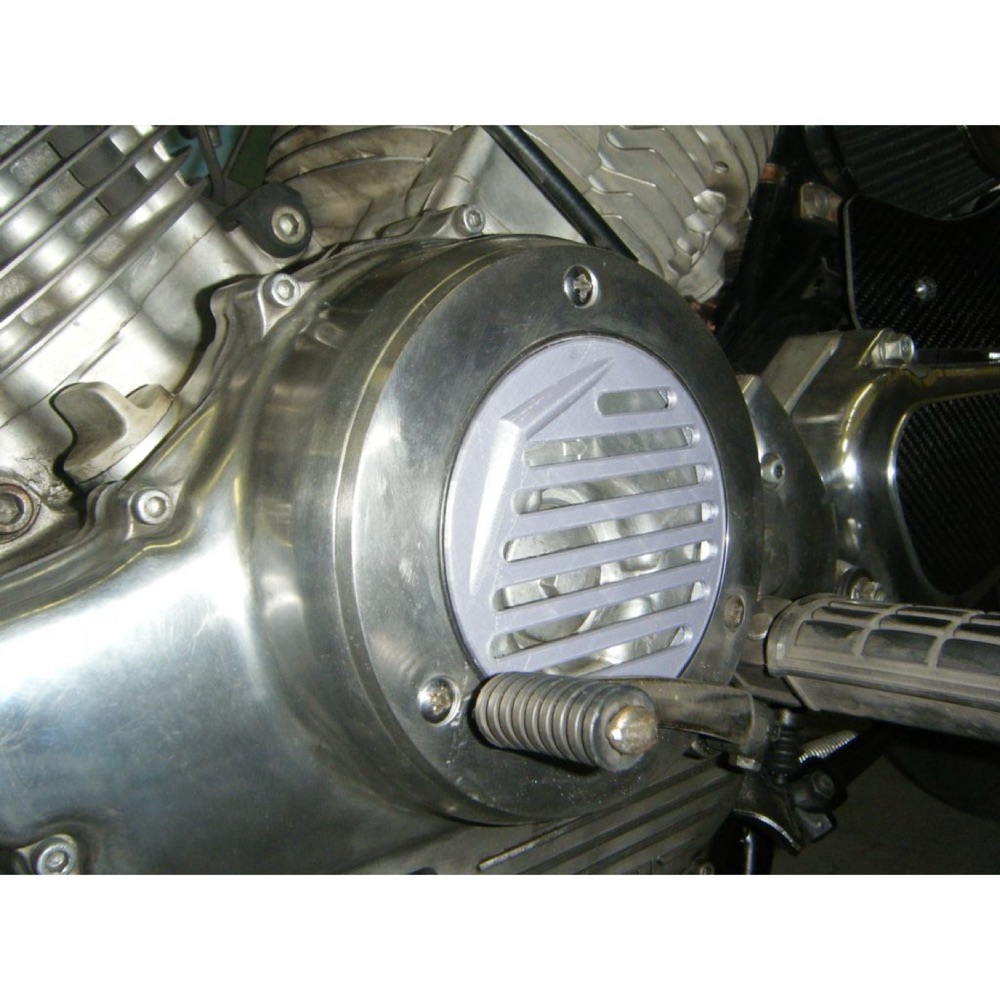 Yamaha XV750 Havalandırma Yuvalı Motor Yan Kapağı görsel 2