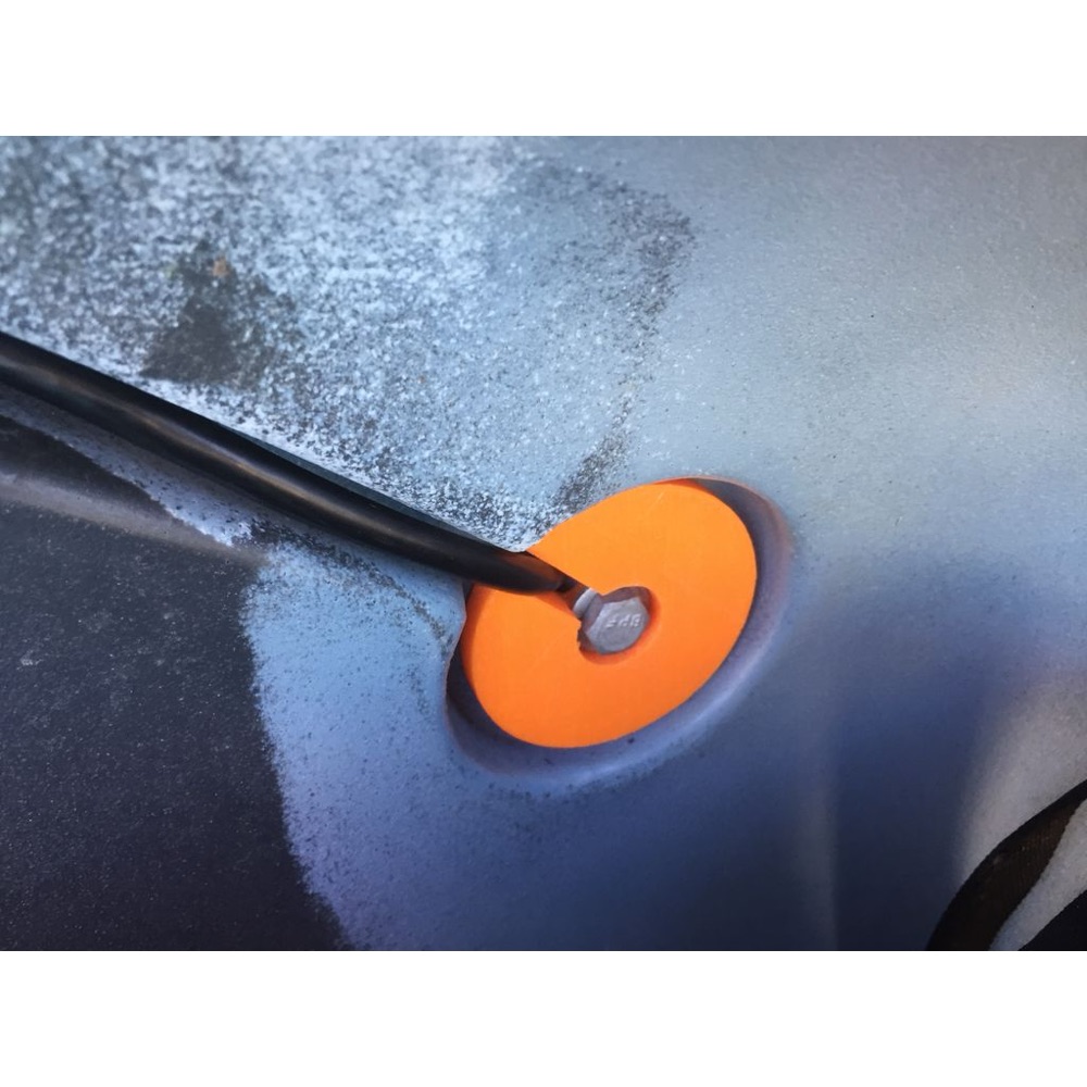Kayak Scupper Transducer Montajı görsel 4