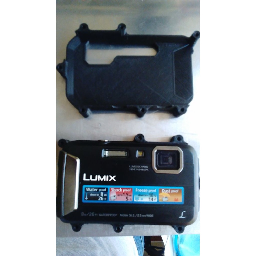 Panasonic Lumix DMC-TS30 için Dayanıklı Kamera Kılıfı görsel 6