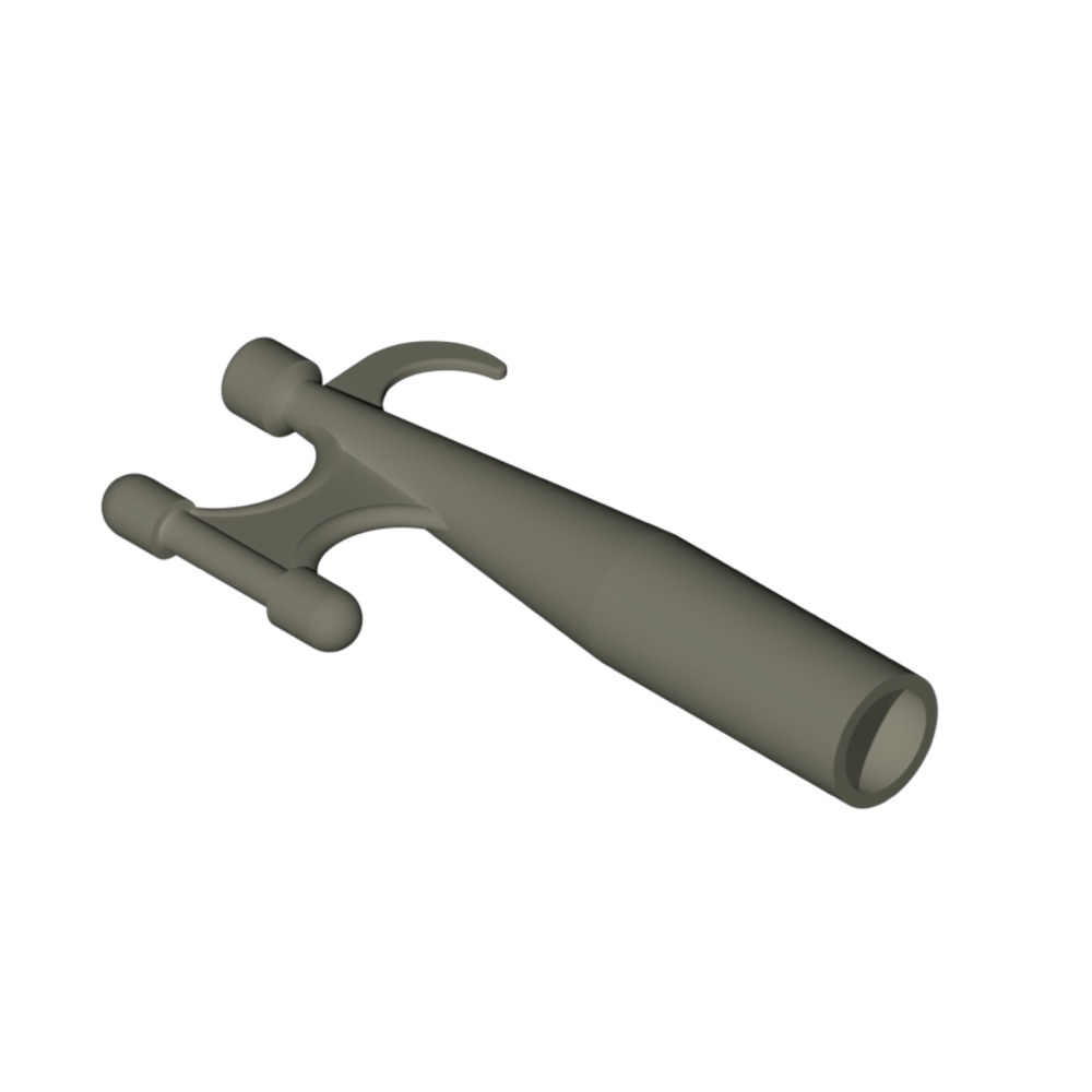 Tekne Kancası Başı (25 mm Sopa İçin) görsel 2