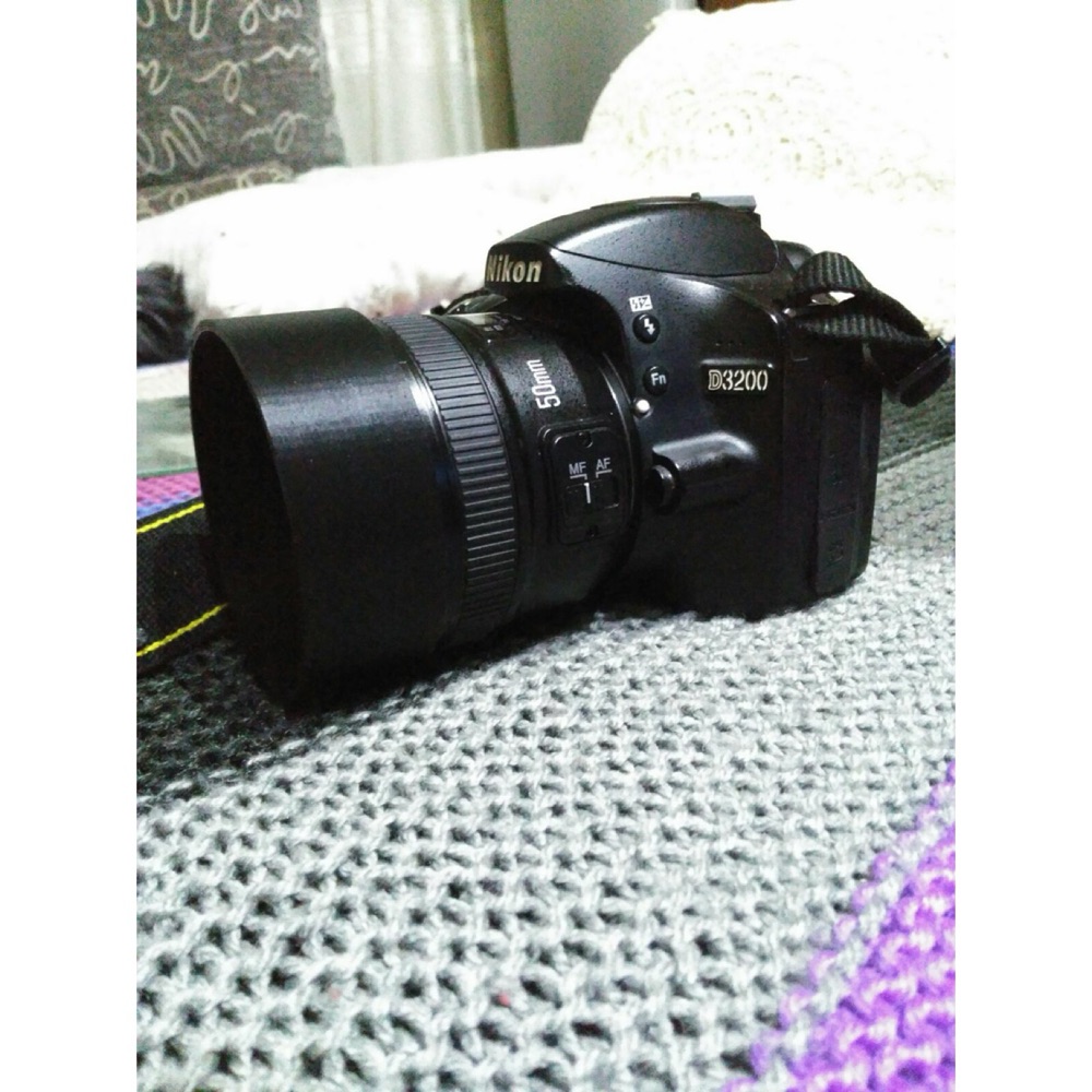 Yongnuo 50mm f/1.8 Lens için Siperlik