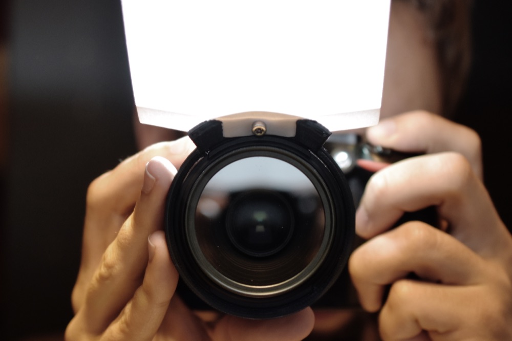 Nikon Makro Lens için Flaş Difüzörü (40mm DX) görsel 1