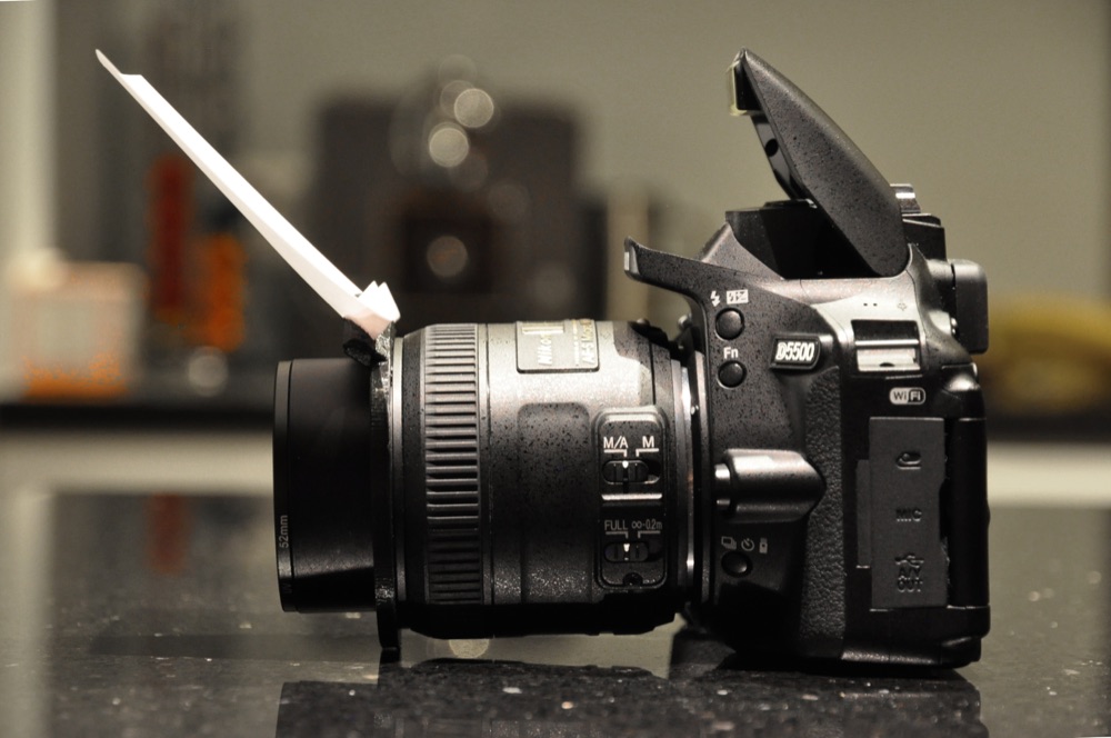 Nikon Makro Lens için Flaş Difüzörü (40mm DX) görsel 2