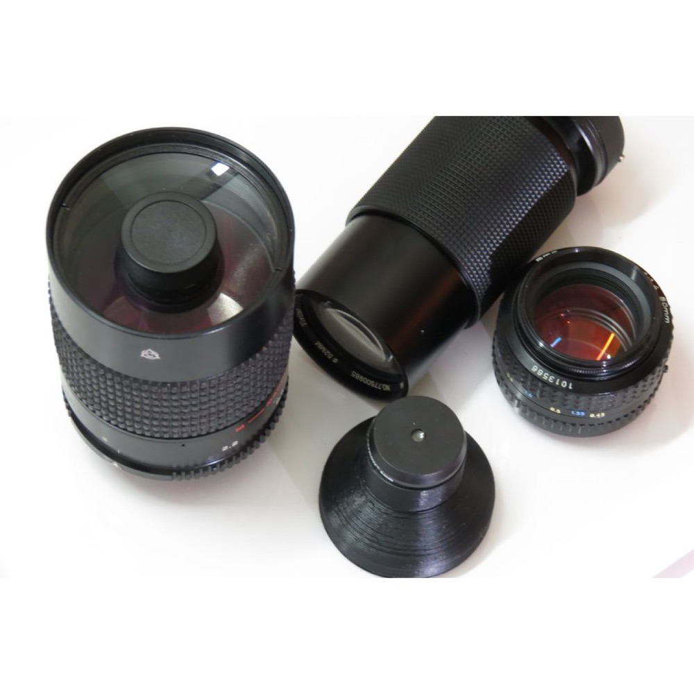 Pentax PK Objektif için 1,25 inç Oküler Adaptörü (Objektifi Teleskoba Çevirir) görsel 2