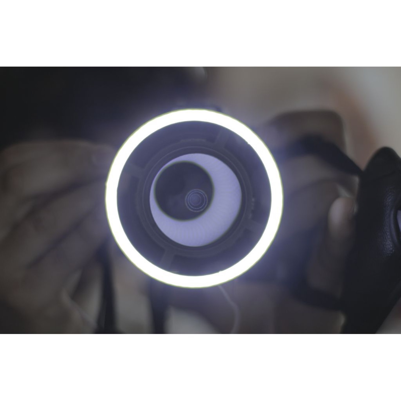 Kamera Lens Ucu LED Halka Işık Çerçevesi