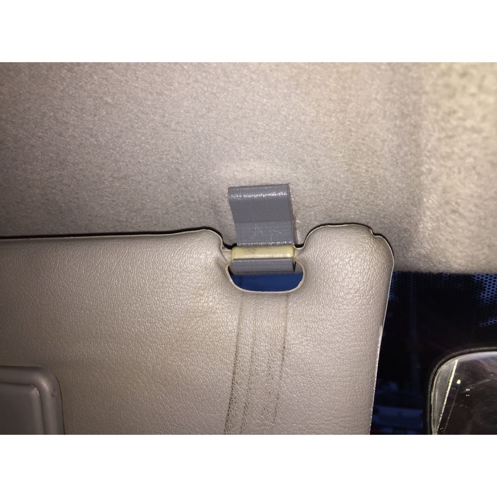 Mitsubishi Lancer Güneşlik Klipsi görsel 2