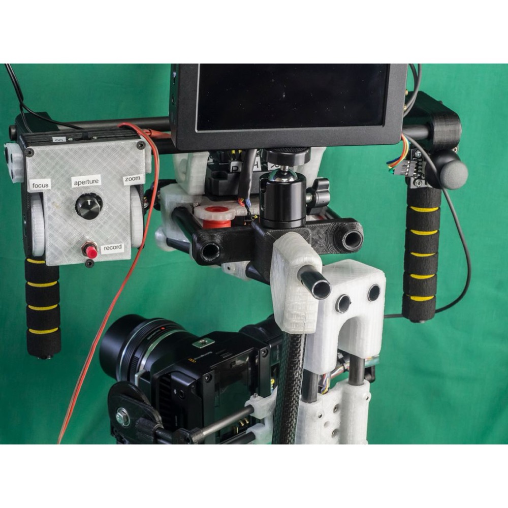 BlackMagic Micro Cinema / Panasonic GH3 için El veya Drone Tipi Gimbal görsel 4