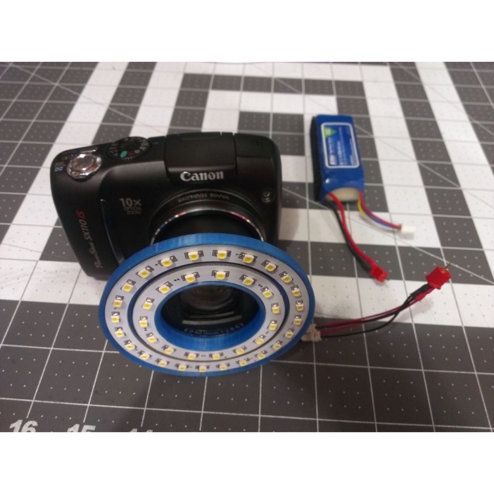 Canon PowerShot SX110 IS için LED Halka Işık görsel 2