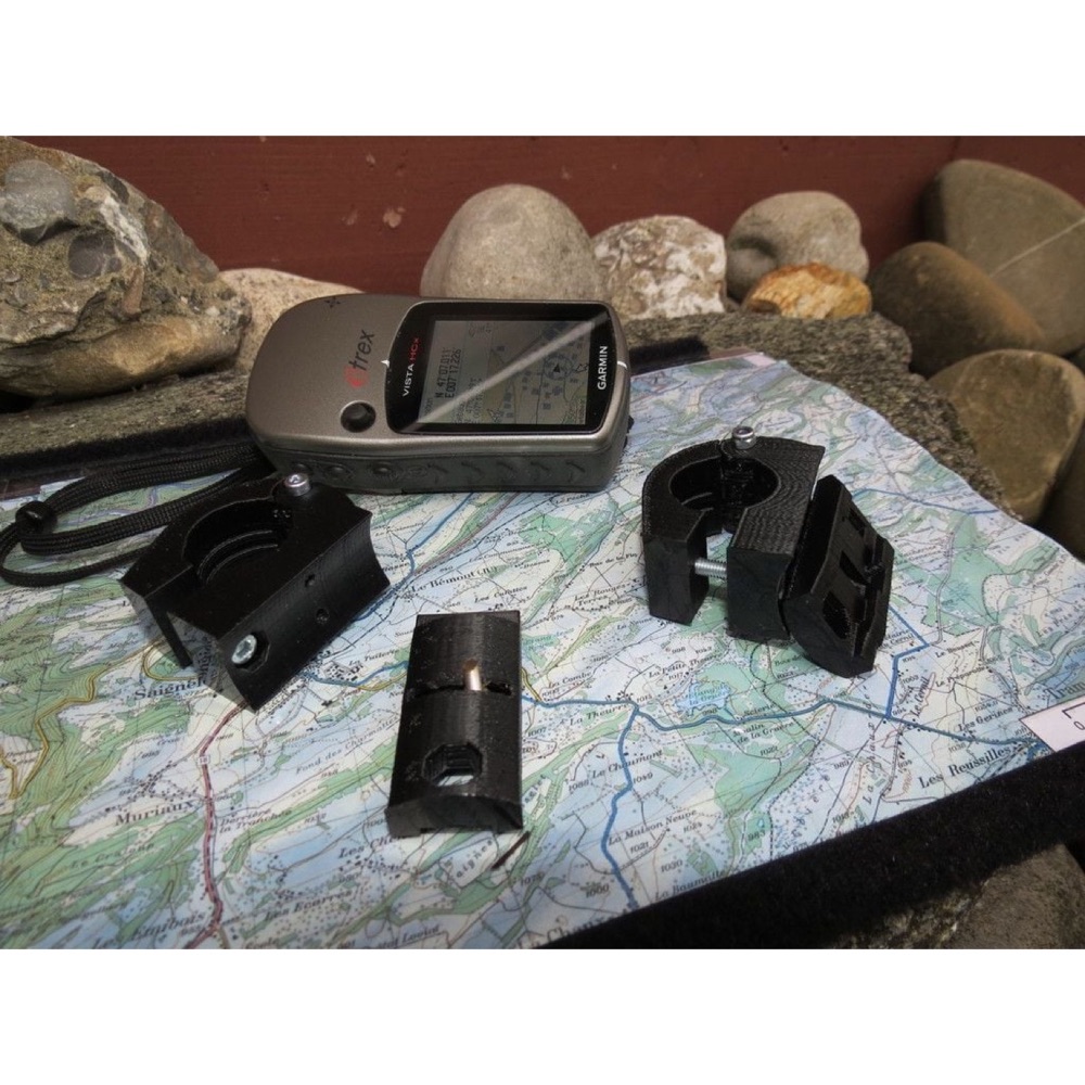 Bisiklet Garmin eTrex Eğilebilir Gidon Montajı görsel 4