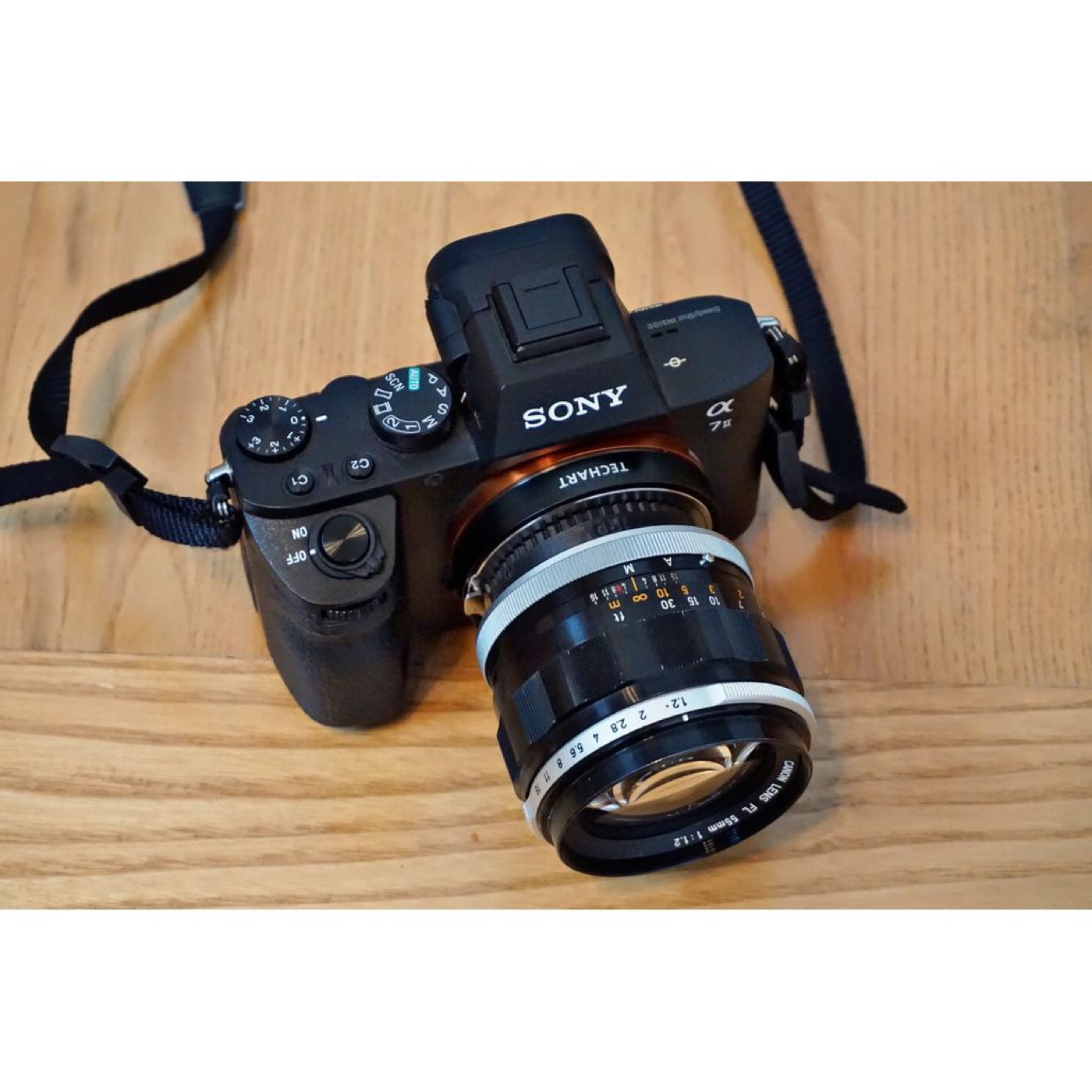 Canon FL/FD/FDn Objektifi Leica M Gövdeye Bağlama Adaptörü görsel 2