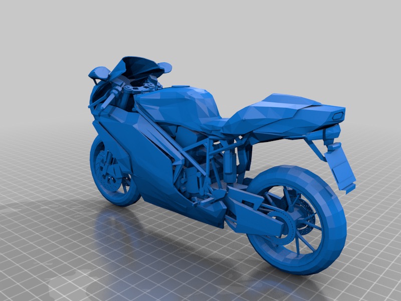 Ducati 999 (2003) Motosiklet Modeli görsel 2