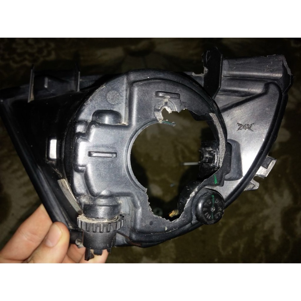 Ford Fiesta Mk6 Sis Farı Geçici Onarım Kapağı görsel 2