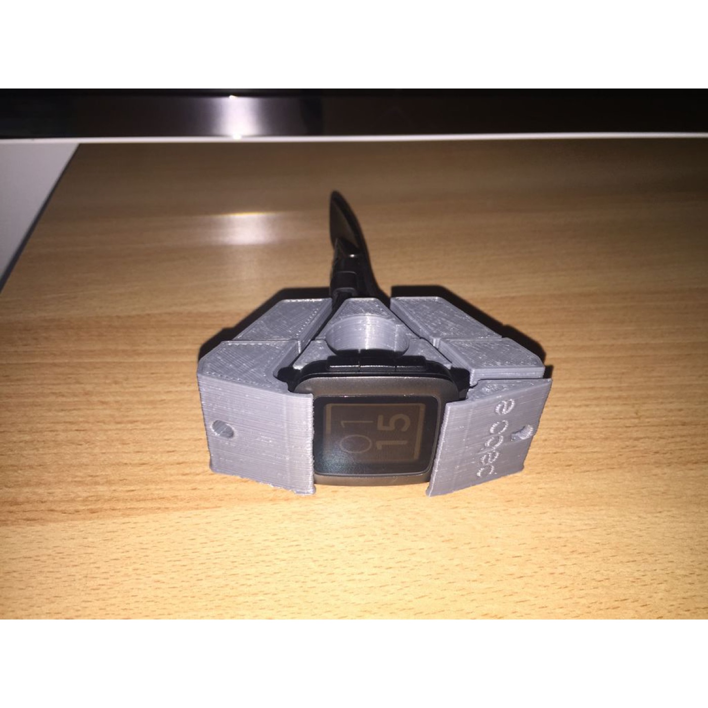 Bisiklet Pebble Time Gidon Tutucusu (22mm, Kapaklı V1) görsel 2