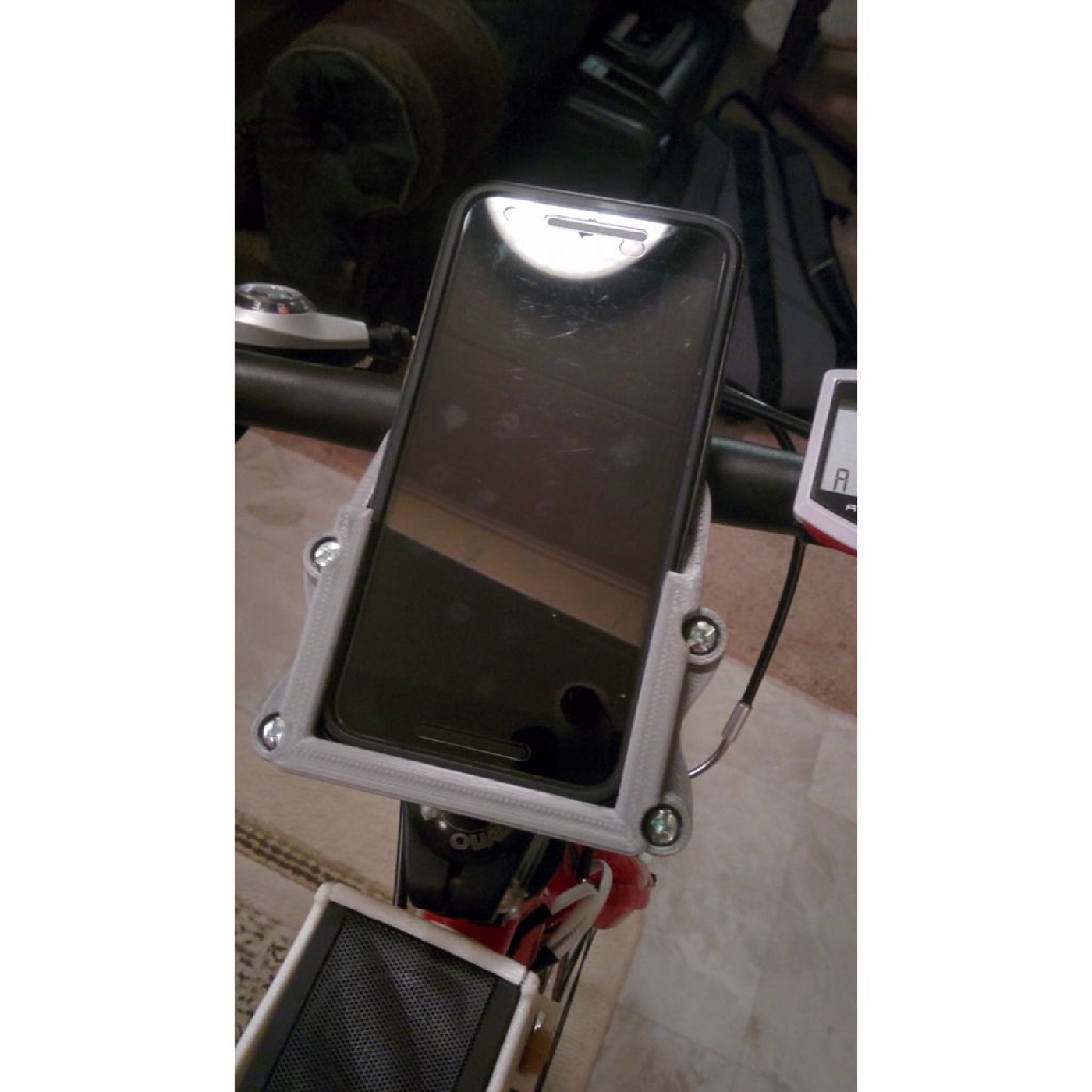 Bisiklet Nexus 5X Kılıf + Gidon Tutucu Seti