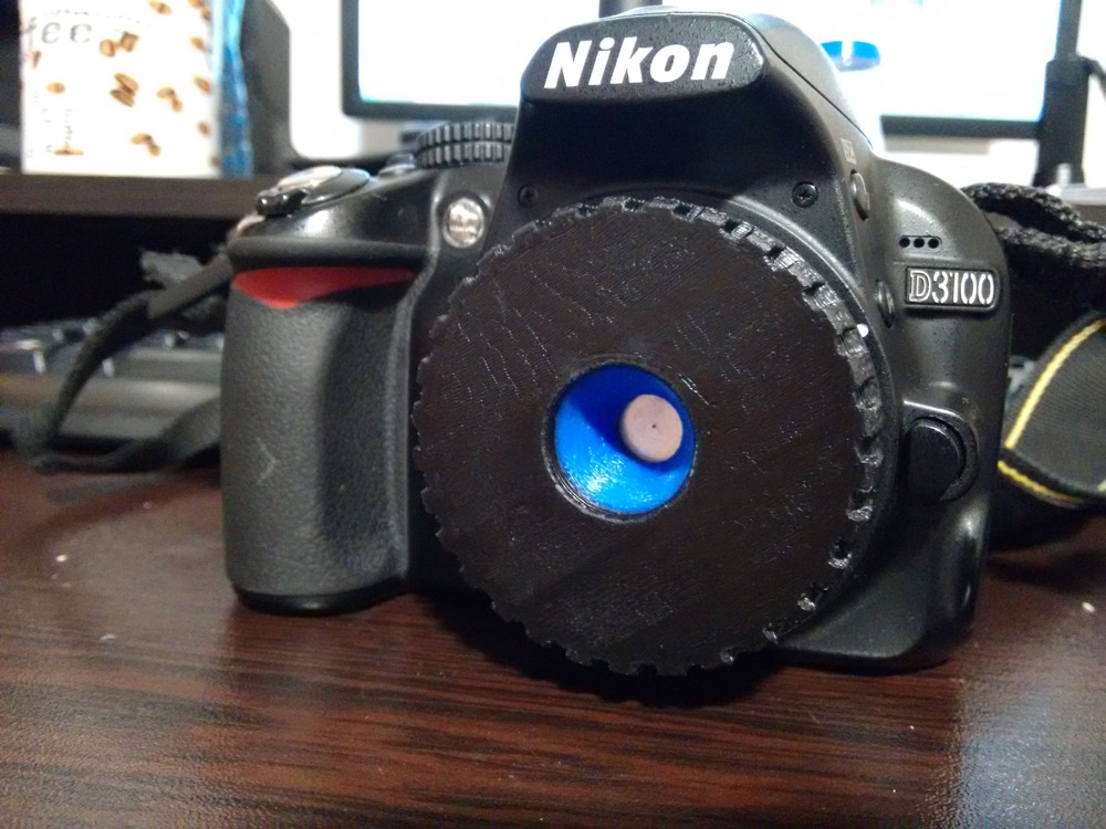 Nikon F-Mount İğne Deliği (Pinhole) Lensi